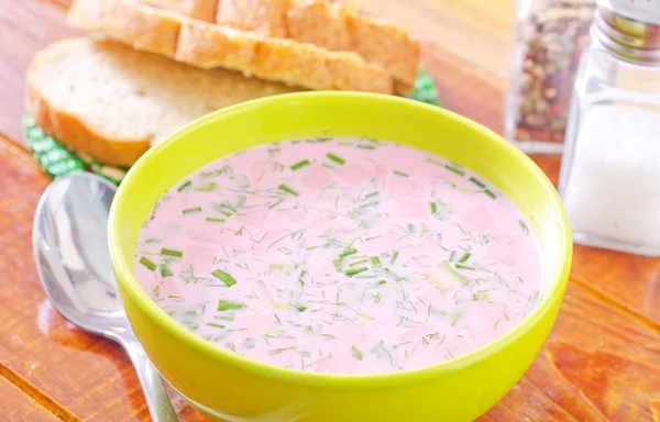 Cold soup — Stock Photo, Image