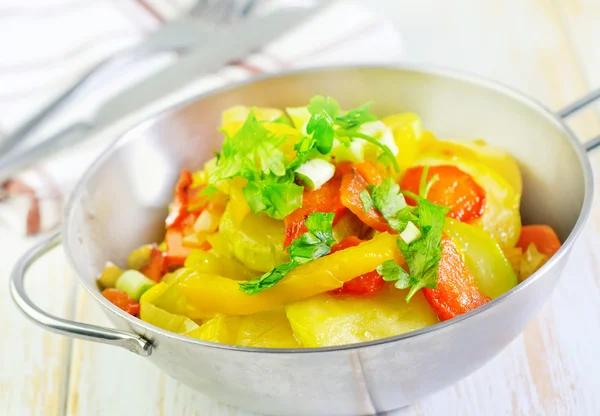 Baked vegetables — Stock Photo, Image