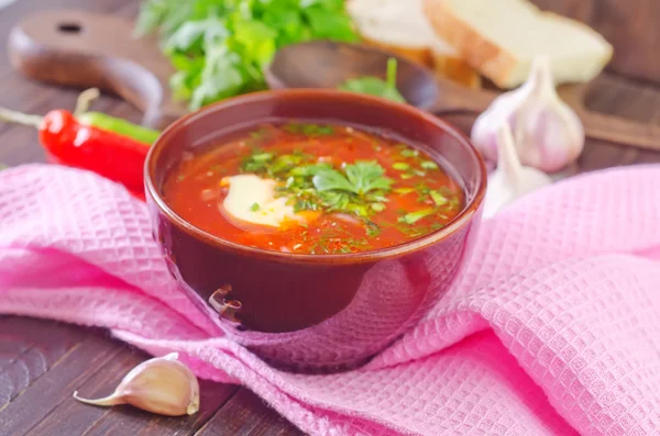 Редис свіжий суп — стокове фото