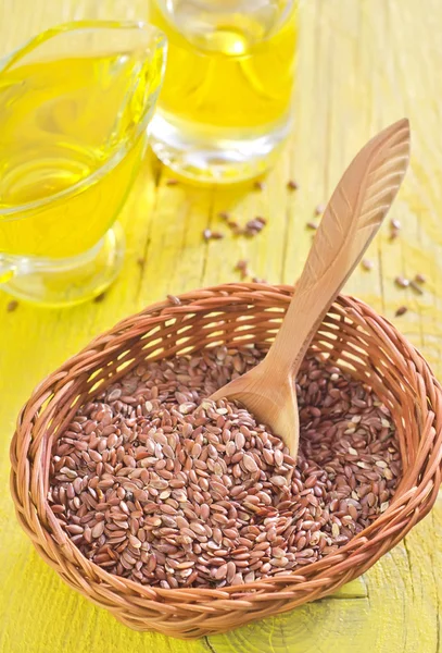 Flax seed — Stock Photo, Image