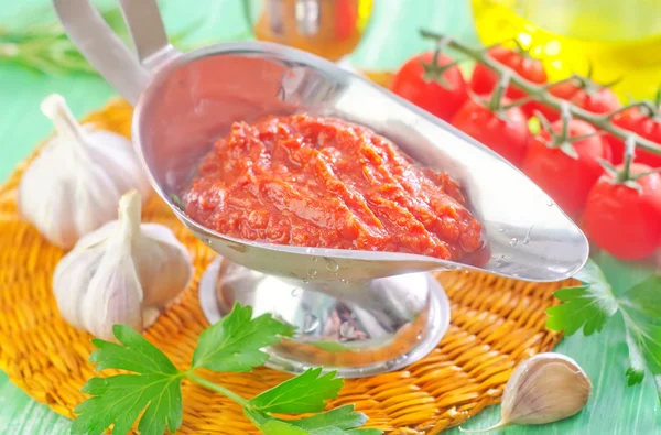 Tomatensoße — Stockfoto