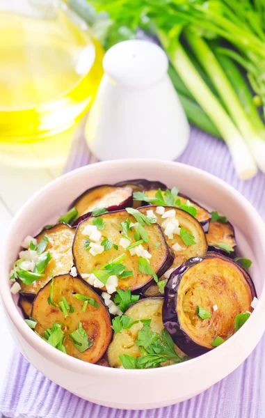 Melanzane fritte — Foto Stock