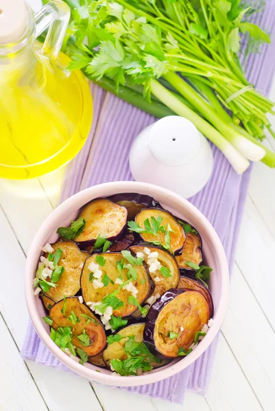 Fried eggplant — Stock Photo, Image