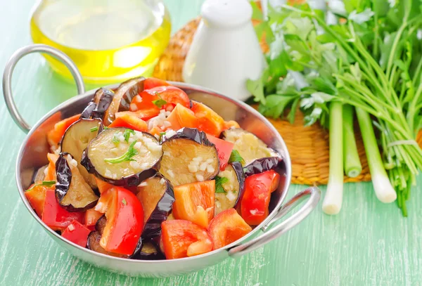 Fried vegetables — Stock Photo, Image