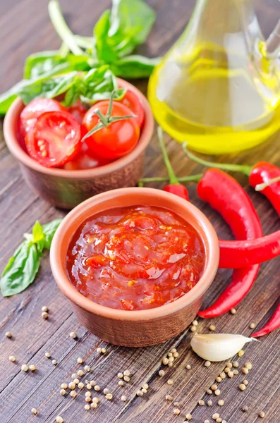 Tomatensoße — Stockfoto