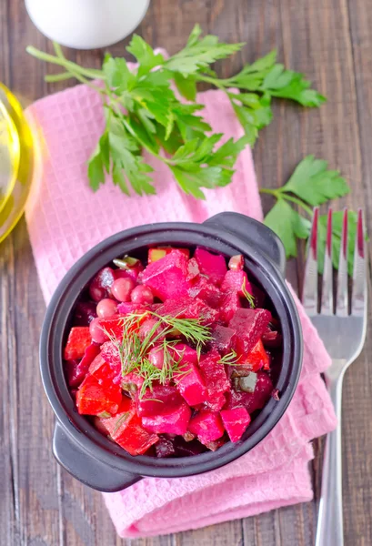 Salada de beterraba — Fotografia de Stock