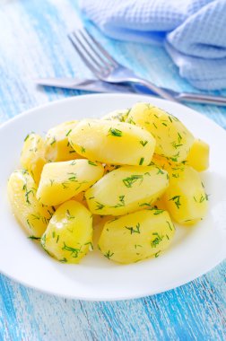 haşlanmış patates