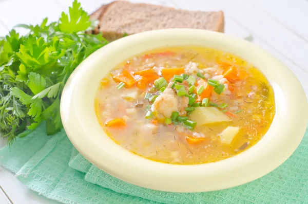 Frische Suppe — Stockfoto