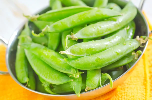 緑のエンドウ豆 — ストック写真