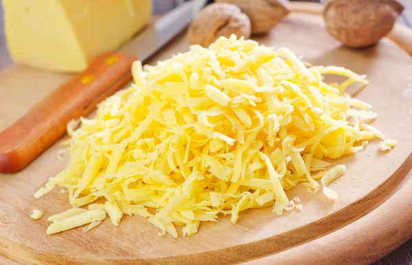 Grated cheese — Stock Photo, Image