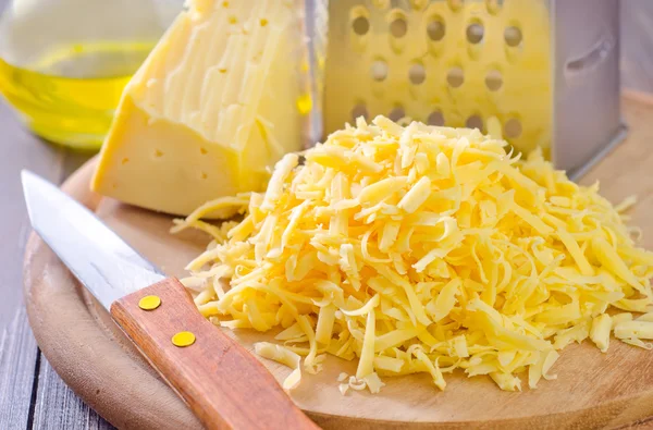 Grated cheese — Stock Photo, Image