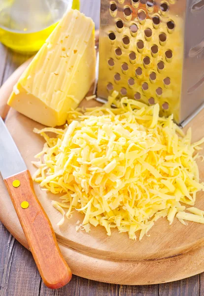 Grated cheese — Stock Photo, Image