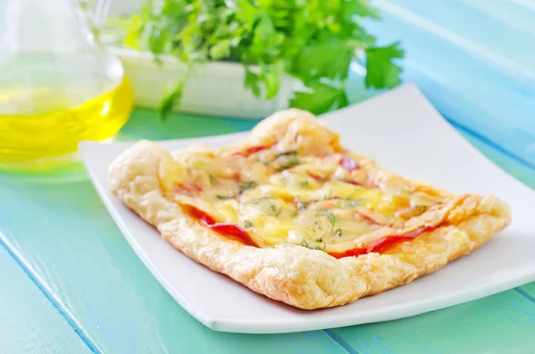 A slice of pizza — Stock Photo, Image