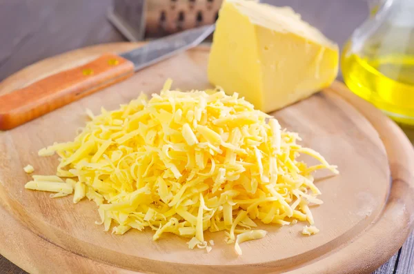 Grated cheese — Stock Photo, Image