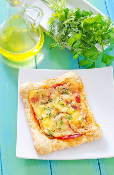 A slice of pizza — Stock Photo, Image