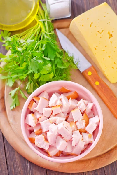 Ingredients for salad — Stock Photo, Image