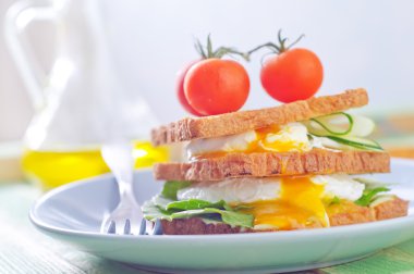 Yumurtalı ekmek ile