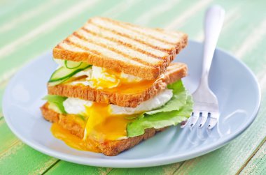 Yumurtalı ekmek ile
