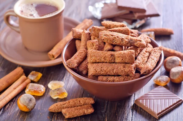 Chocolate dry breakfast — Stock Photo, Image