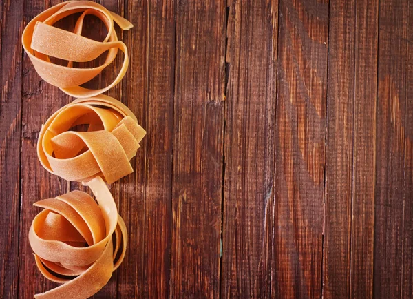 Raw pasta — Stock Photo, Image