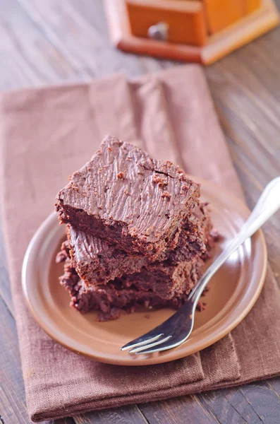 Pastel de chocolate —  Fotos de Stock