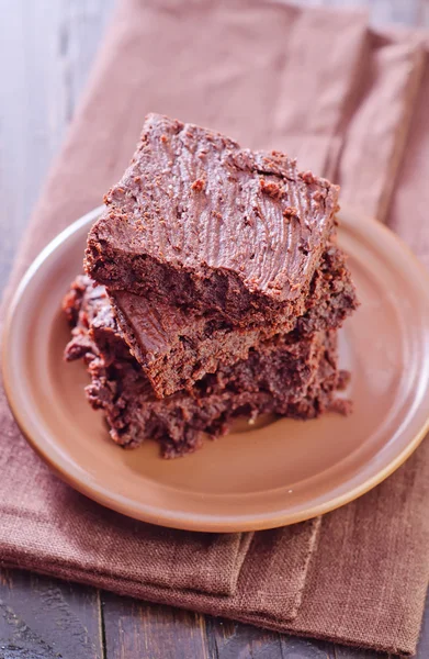 Schokoladenkuchen — Stockfoto