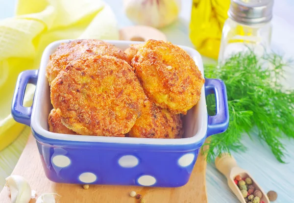 Chuletas en la sartén —  Fotos de Stock