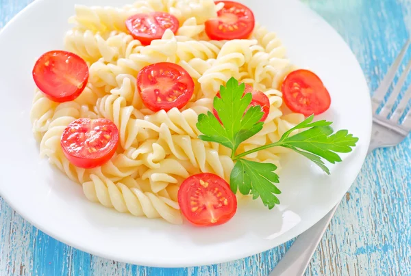 Pasta with tomato — Stock Photo, Image