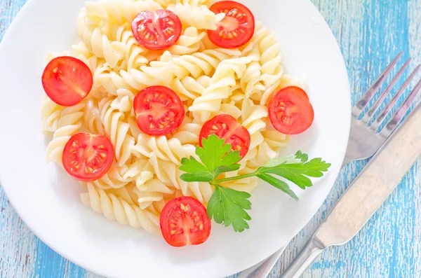 Pasta with tomato — Stock Photo, Image