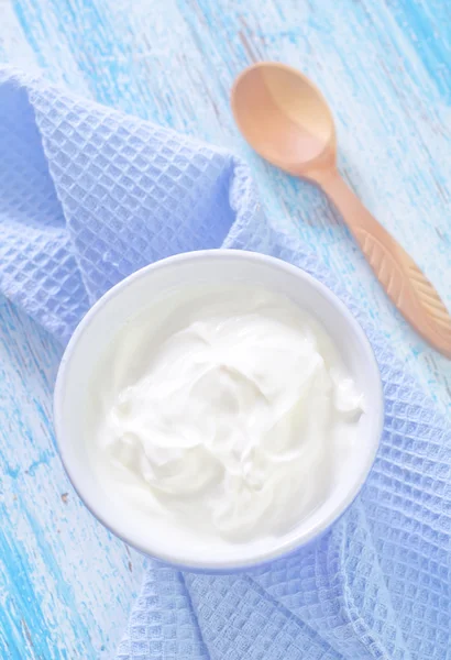 Sour cream — Stock Photo, Image