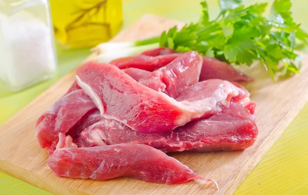 Rohes Fleisch — Stockfoto