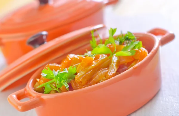 Baked vegetables — Stock Photo, Image