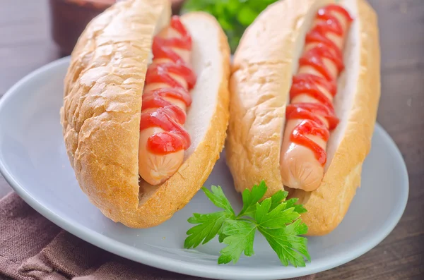 Hot dogs — Stock Photo, Image