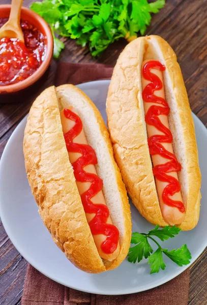 Hot dogs — Stock Photo, Image