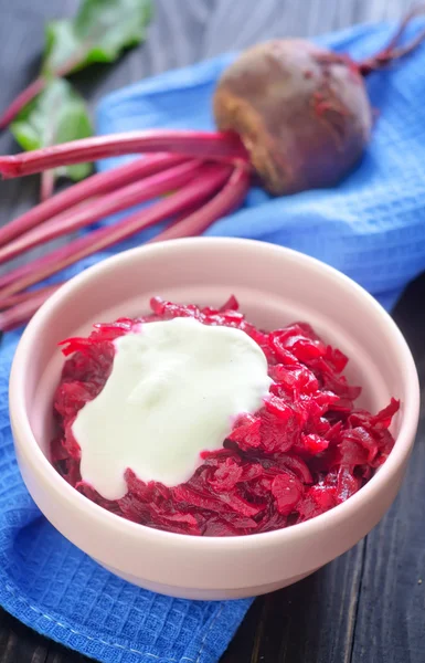 Beet salad — Stock Photo, Image