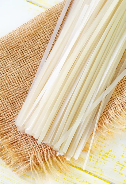 Rice noodles — Stock Photo, Image