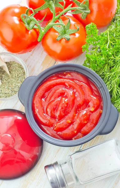 Tomatsås — Stockfoto