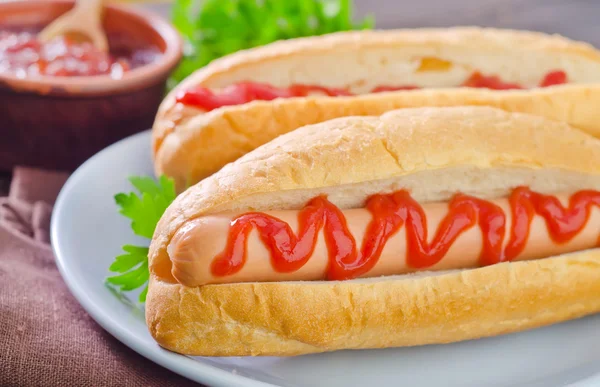 Hot dogs — Stock Photo, Image