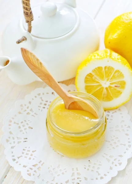 Honung och citroner — Stockfoto