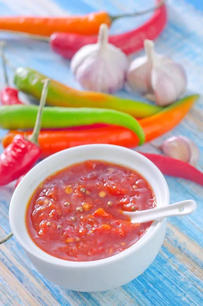 Chili sauce — Stock Photo, Image