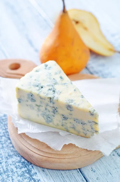 Fromage bleu et poires — Photo