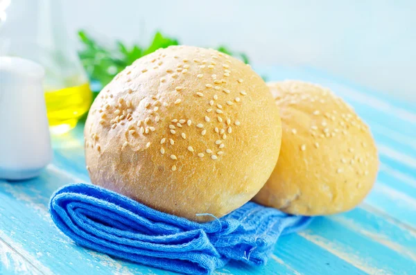 Rotoli per hamburger — Foto Stock
