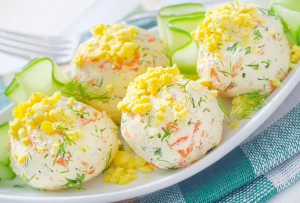 Cheese balls — Stock Photo, Image