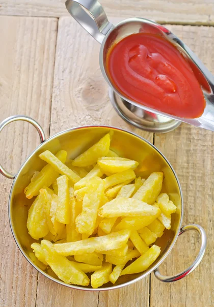 Molho de batata e tomate — Fotografia de Stock