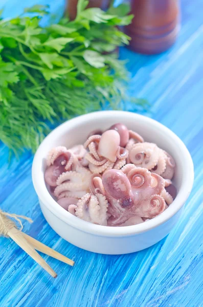 Boiled octopus — Stock Photo, Image