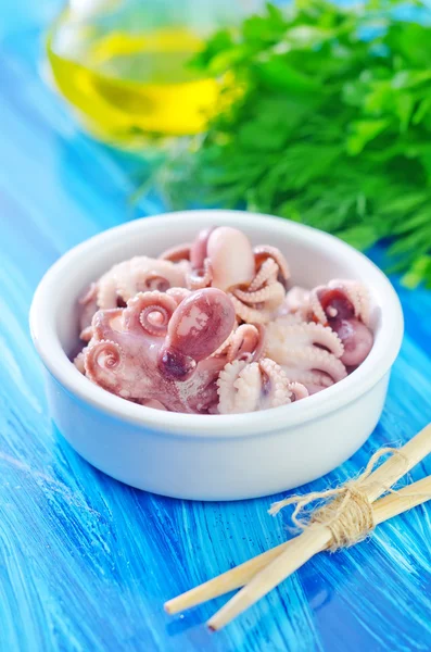 Boiled octopus — Stock Photo, Image