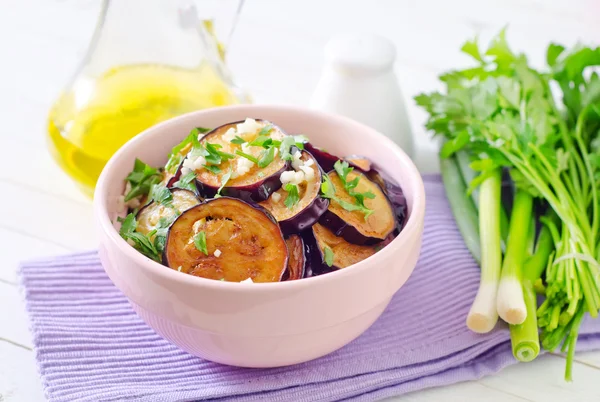Fried eggplants — Stock Photo, Image