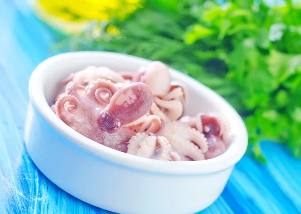 Boiled octopus — Stock Photo, Image