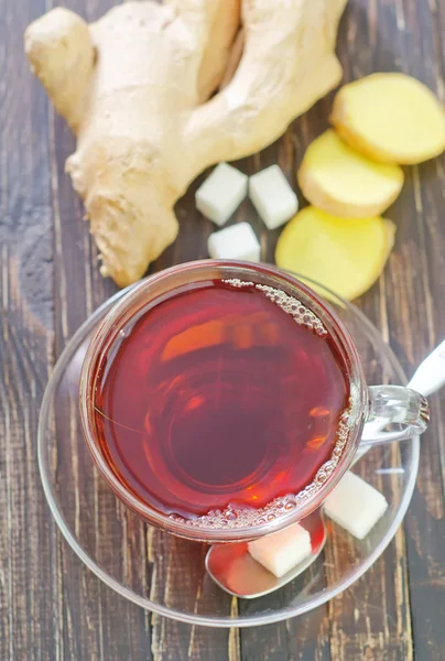 Té con limón y miel — Foto de Stock