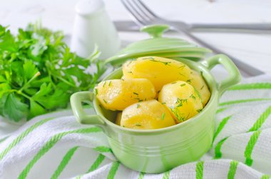 haşlanmış patates